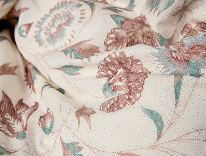Duvet Pattern View 1 - Viola Print Coyuchi Organic Bedding at Fig Linens and Home