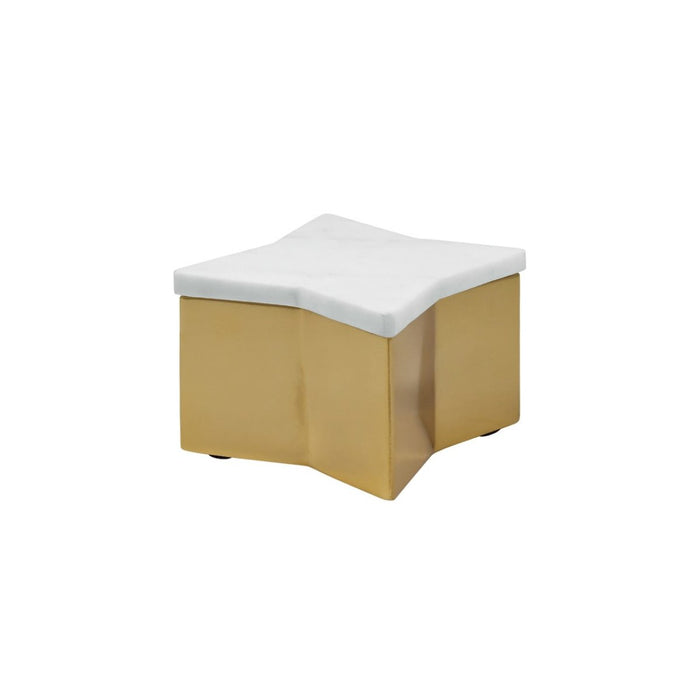 Vixen Small Star Box by Worlds Away at Fig Linens and Home 3