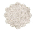 Winter Lace Silver/Crystal Placemat | Kim Seybert at Fig Linens and Home