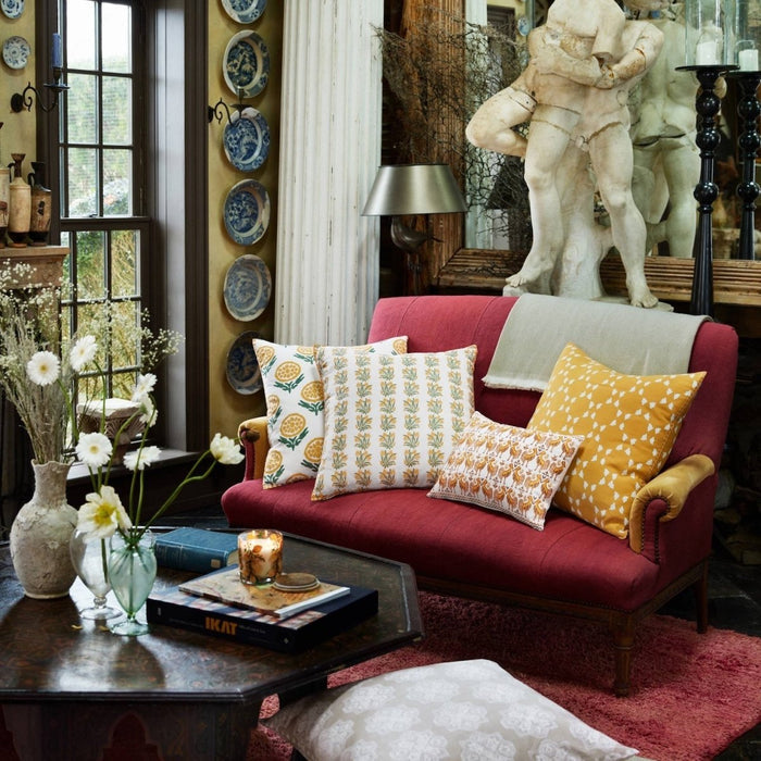 Yukti Pillow by John Robshaw at Fig Linens and Home - 2