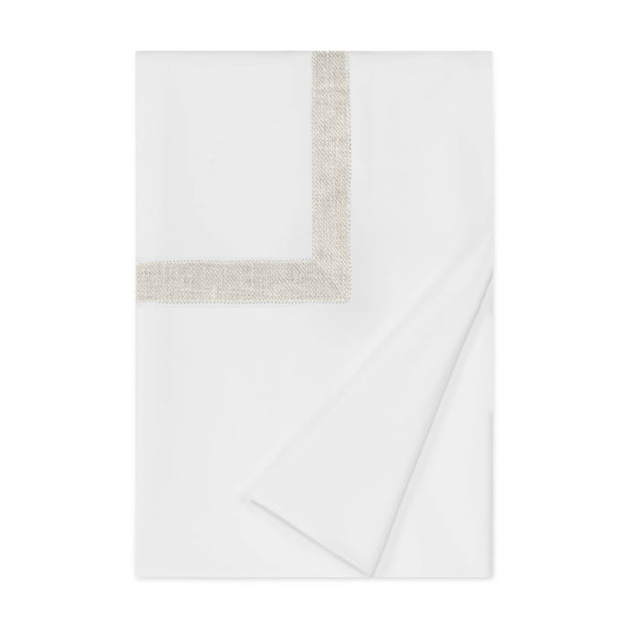 Duvet Cover - Yves Bedding by Home Treasures in Solid Antique Cream at Fig Linens and Home