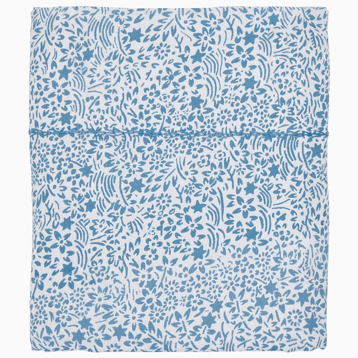 Zayan Light Indigo Sheet Set by John Robshaw at Fig Linens and Home - 3
