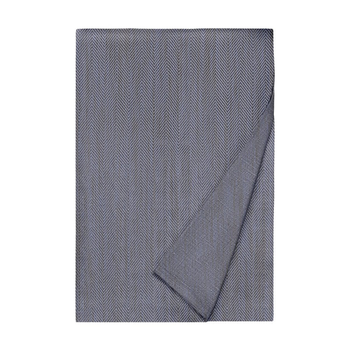 Duvet Cover - Home Treasures Zebra Bedding at Fig Linens and Home in Gray Navy Blue